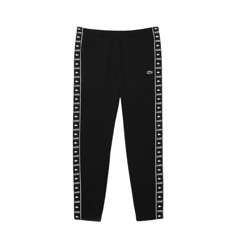 Lacoste Mens Woven Joggers / Black